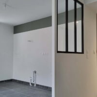 Cloison avec verrière 3 vantaux FG RENOV